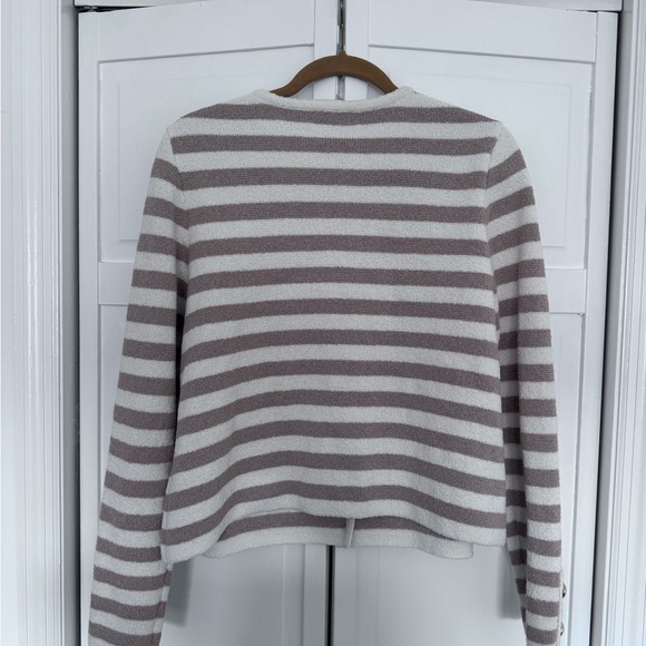 H&M Striped Gold Button Cardigan - Picture 7 of 7